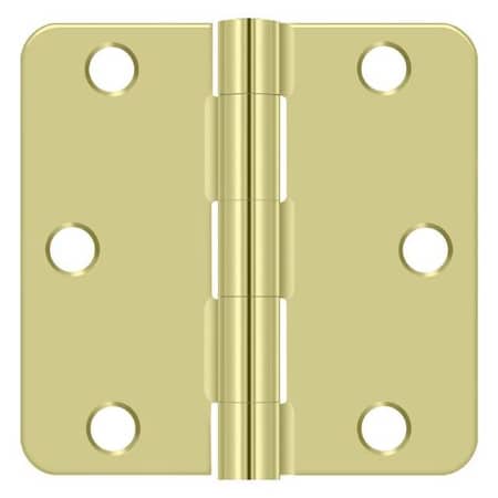 Deltana Zinc Dichromate Door and Butt Hinge S33R42D
