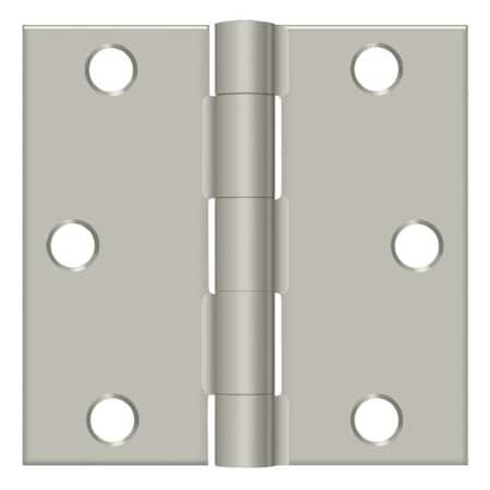 Deltana Satin Nickel Door and Butt Hinge S33U15-R