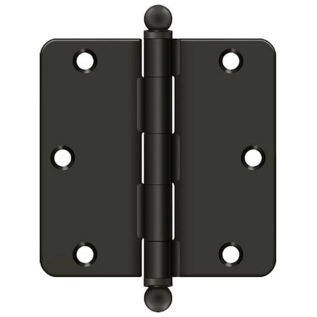 Deltana Oil Rubbed Bronze Door and Butt Hinge S35R410B-BT