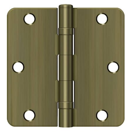 Deltana Antique Brass Door and Butt Hinge S35R4BB5
