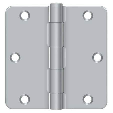 Deltana Satin Chrome Door and Butt Hinge S35R4BK26D