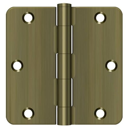Deltana Antique Brass Door and Butt Hinge S35R4BK5