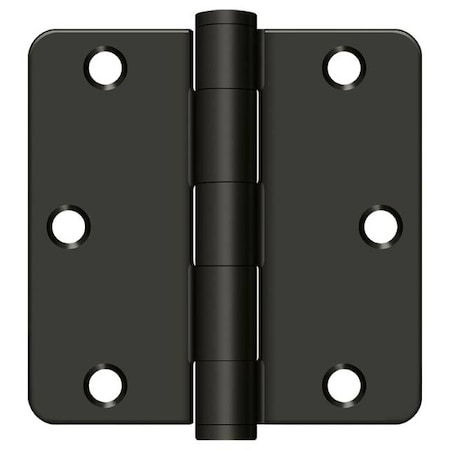 Deltana Oil Rubbed Bronze Door and Butt Hinge S35R4HD10B