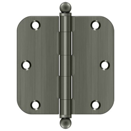 Deltana Antique Nickel Door and Butt Hinge S35R515A-BT