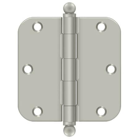 Deltana Satin Nickel Door and Butt Hinge S35R515-BT