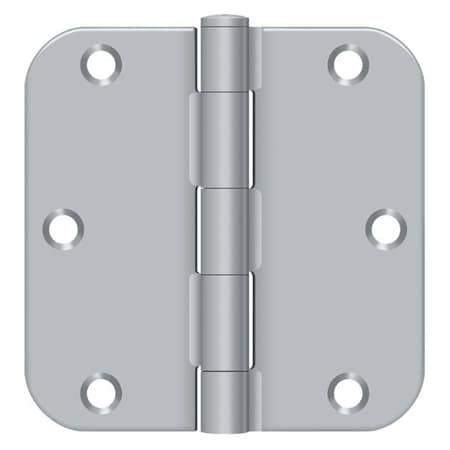 Deltana Satin Chrome Radius Hinge S35R5BK26D
