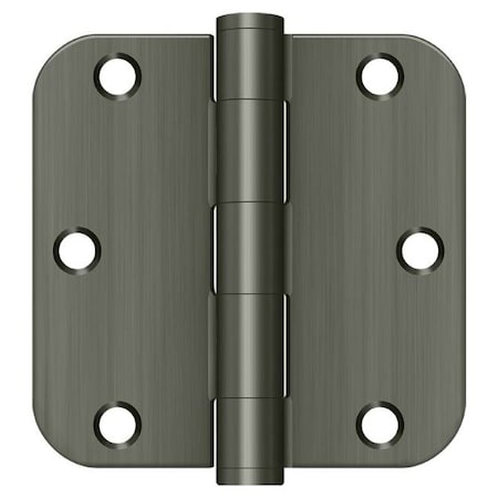 Deltana Antique Nickel Radius Hinge S35R5HD15A