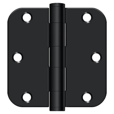 Deltana Black Radius Hinge S35R5HD1B