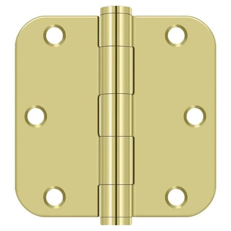 Deltana Bright Brass Door and Butt Hinge S35R5HD3