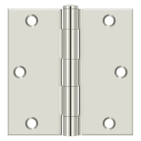 Deltana Bright Nickel Door and Butt Hinge S35U14-R