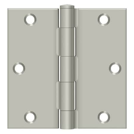 Deltana Satin Nickel Door and Butt Hinge S35U15-R