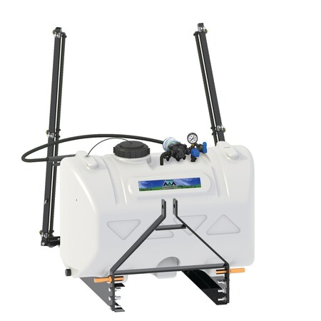 Master Manufacturing 60 gal. 3 Point Broadcast Sprayer, 15 ft. Hose Length S3O-I1-060A-MM