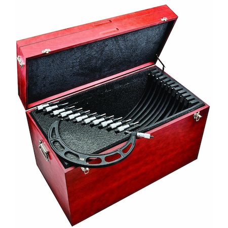 Starrett Set Of Metric Standards W/Rubber S234MJ