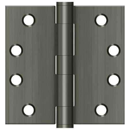 Deltana Antique Nickel Door and Butt Hinge S44HD15A