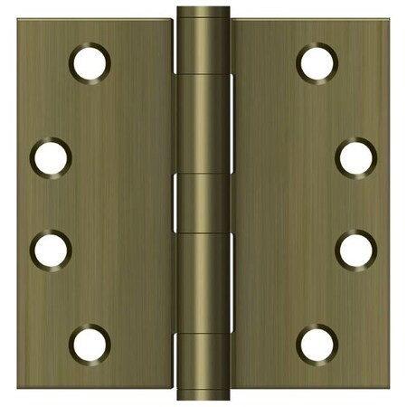 Deltana Antique Brass Door and Butt Hinge S44HD5