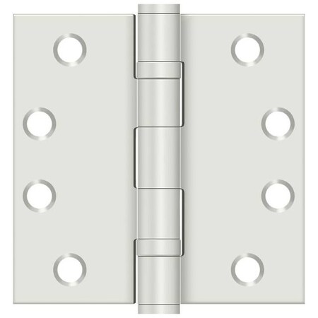 Deltana White Square Hinge S44HDBBUSPW