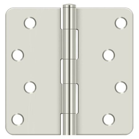Deltana Bright Nickel Door and Butt Hinge S44R414