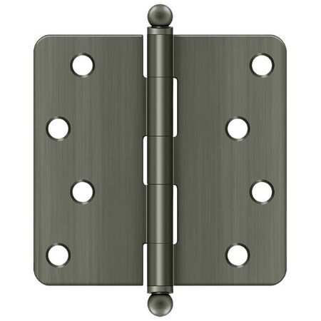 Deltana Antique Nickel Door and Butt Hinge S44R415A-BT
