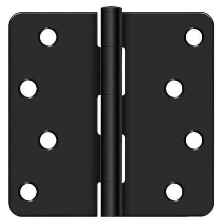 Deltana Black Door and Butt Hinge S44R41B