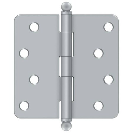 Deltana Satin Chrome Door and Butt Hinge S44R426D-BT