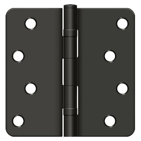 Deltana Oil Rubbed Bronze Door and Butt Hinge S44R4BB10B