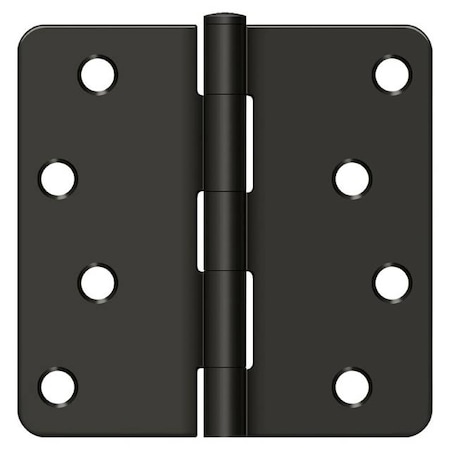 Deltana Oil Rubbed Bronze Door and Butt Hinge S44R4BK10B