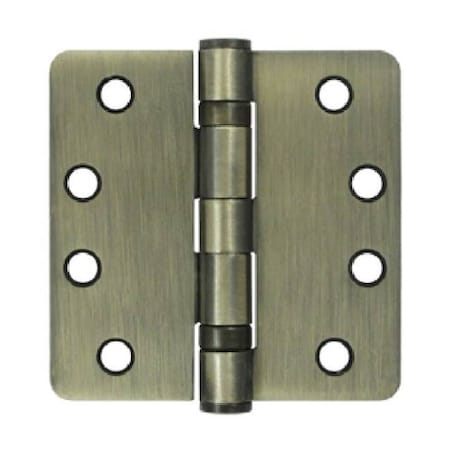 Deltana Antique Brass Door and Butt Hinge S44R4HDB5