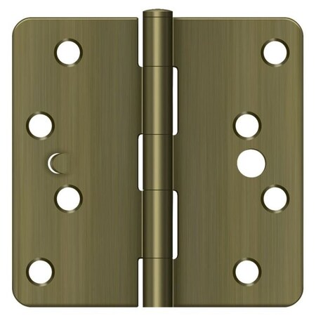Deltana Antique Brass Door and Butt Hinge S44R4SEC5