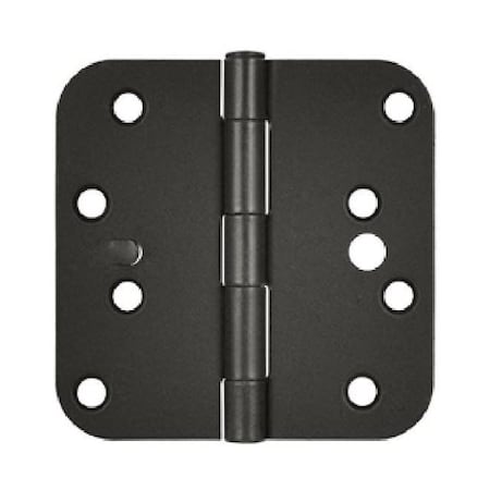 Deltana Oil Rubbed Bronze Radius Hinge S44R510B-SEC