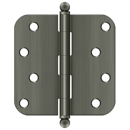 Deltana Antique Nickel Door and Butt Hinge S44R515A-BT