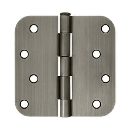 Deltana Antique Nickel Radius Hinge S44R5BK15A
