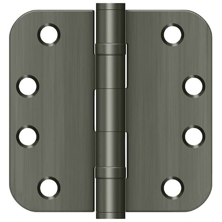 Deltana Antique Nickel Radius Hinge S44R5HDB15A