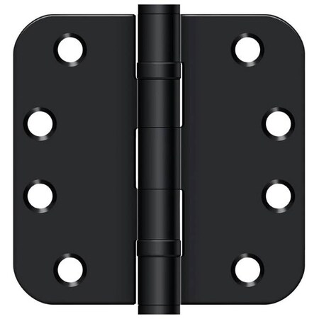 Deltana Black Radius Hinge S44R5HDB1B