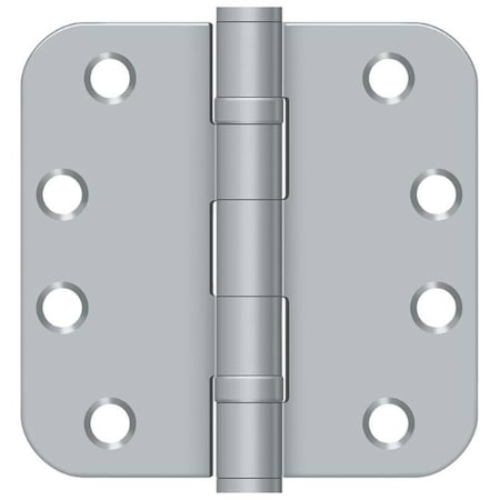 Deltana Satin Chrome Door and Butt Hinge S44R5HDB26D