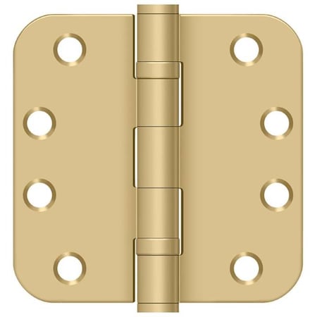 Deltana Satin Brass Radius Hinge S44R5HDB4