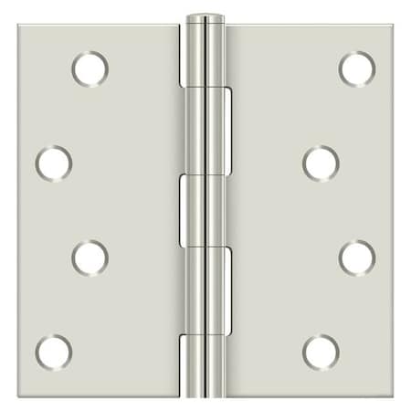 Deltana Bright Nickel Door and Butt Hinge S44U14-R