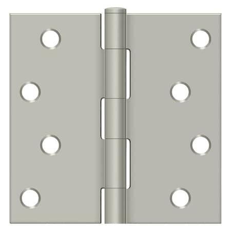 Deltana Satin Nickel Square Hinge S44U15-R