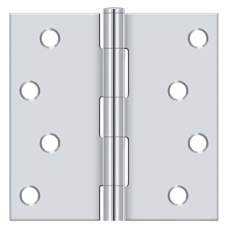 Deltana Bright Chrome Square Hinge S44U26-R