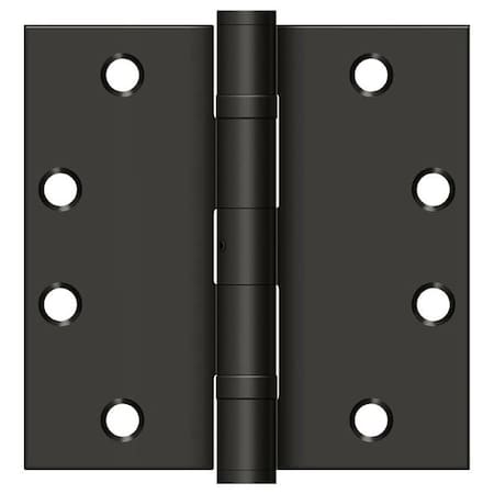 Deltana Oil Rubbed Bronze Door and Butt Hinge S45BBNU10B