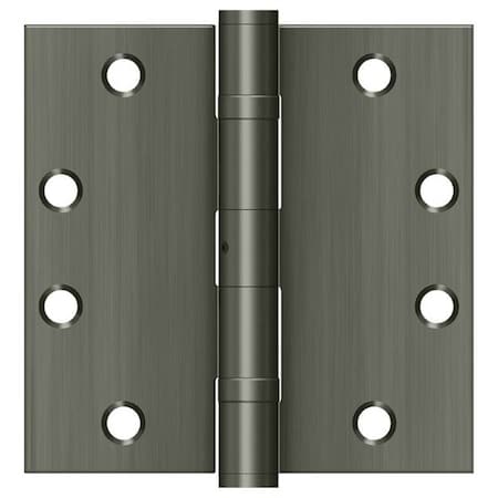 Deltana Antique Nickel Square Hinge S45BBNU15A