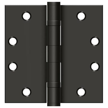 Deltana Oil Rubbed Bronze Door and Butt Hinge S45BBU10B