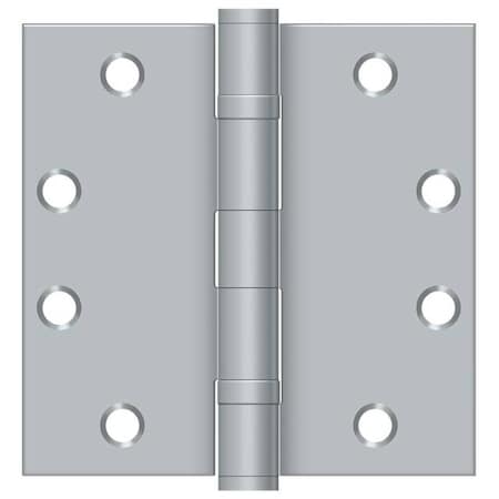 Deltana Satin Chrome Square Hinge S45BBU26D