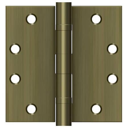 Deltana Antique Brass Door and Butt Hinge S45BBU5
