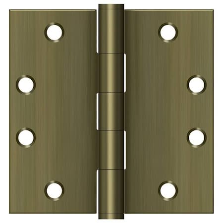 Deltana Antique Brass Door and Butt Hinge S45U5