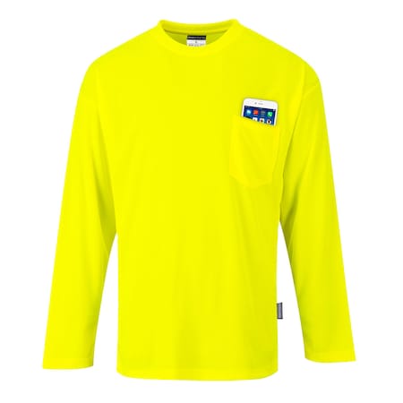 Portwest Long Sleeve Moisture Wicking T-Shirt, 100