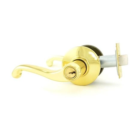 Schlage Commercial Bright Brass Classroom S70FLA605LH S70FLA605LH