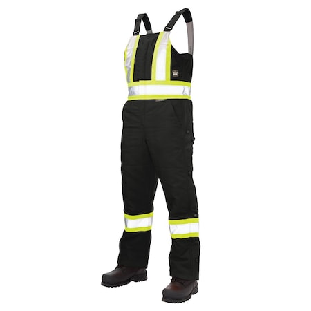 Tough Duck Insulated Safety Overall, Black, S S75711