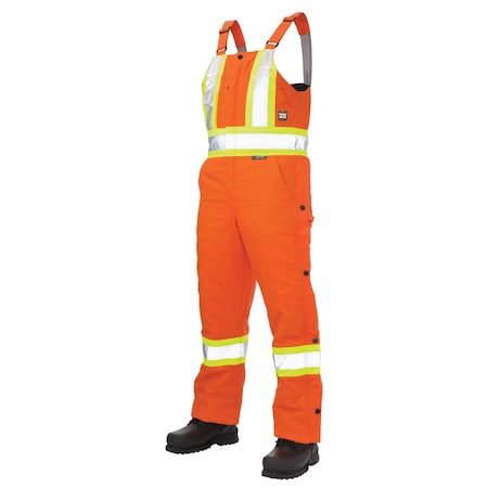 Tough Duck Insulated Safety Overall, Orng.2XL S75721