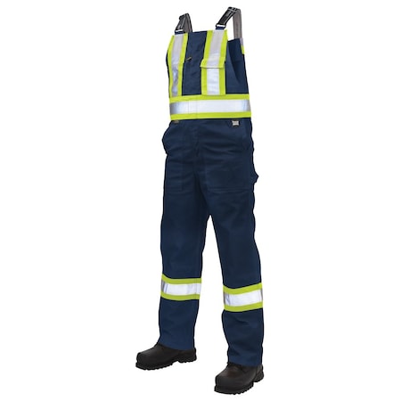 Tough Duck Unlined Safety Overall, S76911-DKNVY-XS S76911