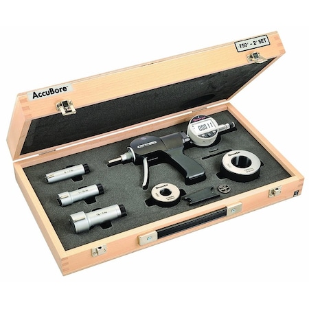 Starrett AccuBore Electronic Bore Gage, 3/4"-2" S781BXTEZ